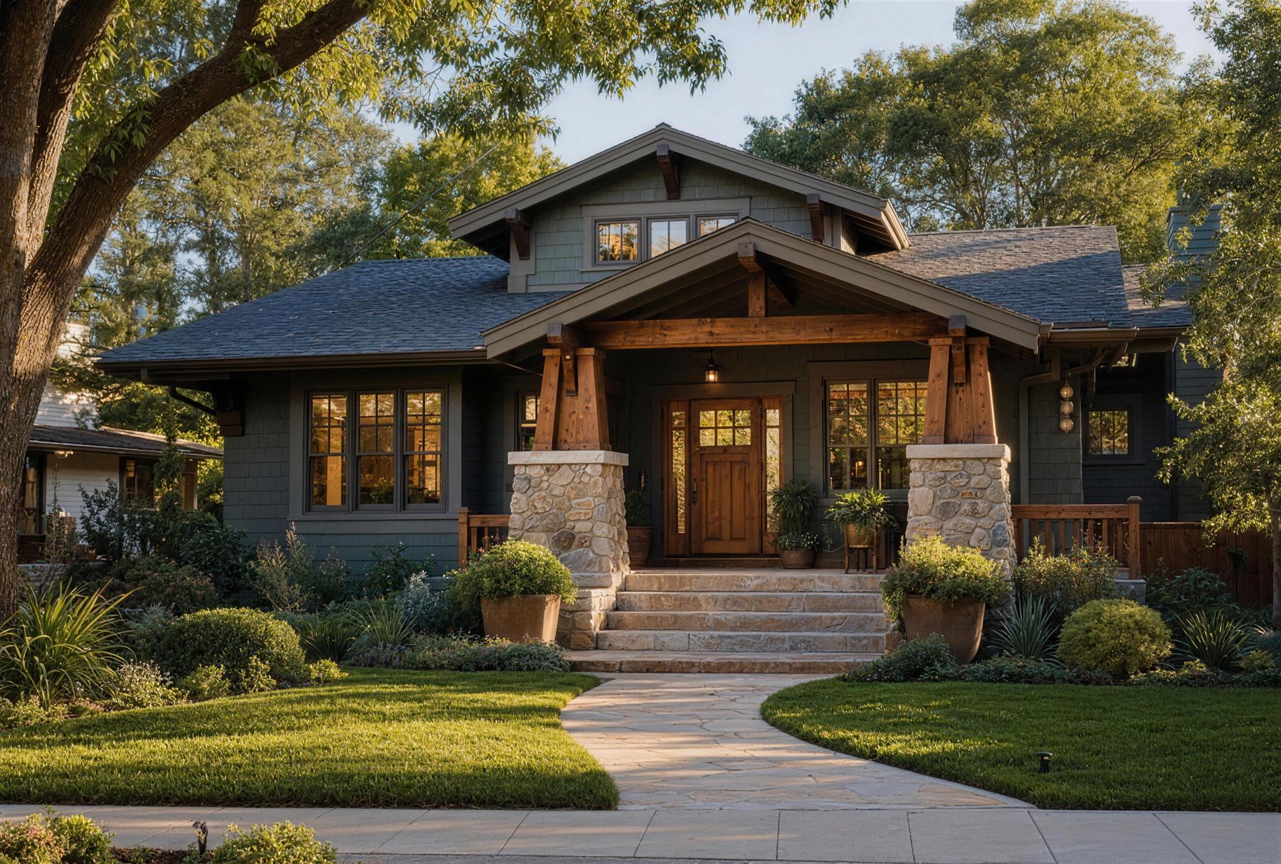A craftsman bungalow for sale