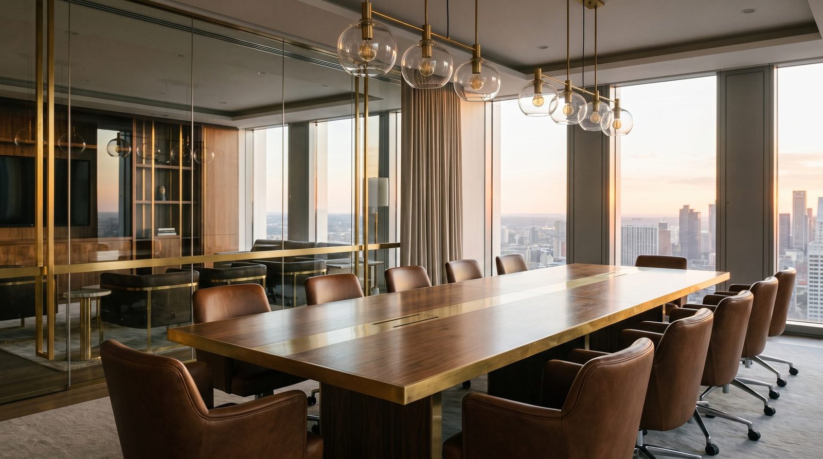 The Halcourt and Vale boardroom