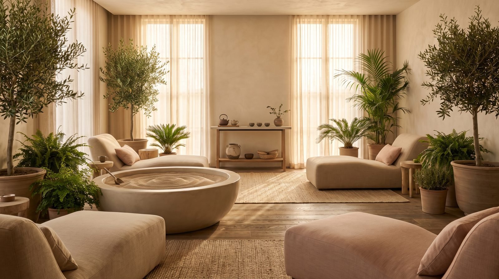The Lumen relaxation lounge