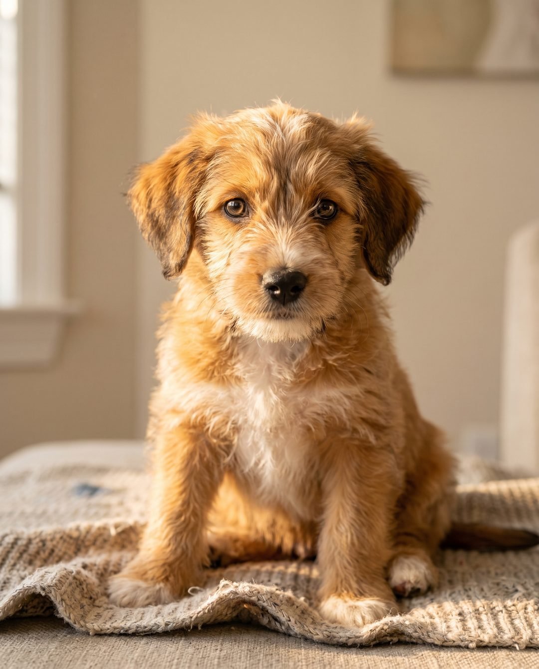 A happy healthy puppy